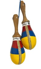 Maracas Colombian Flag Design Small. Leather ...