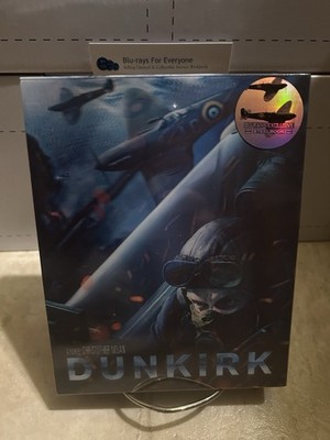 NEW Dunkirk 4K Double Lenticular SteelBook UHD Blu-ray [2017] Blufans Excl #66