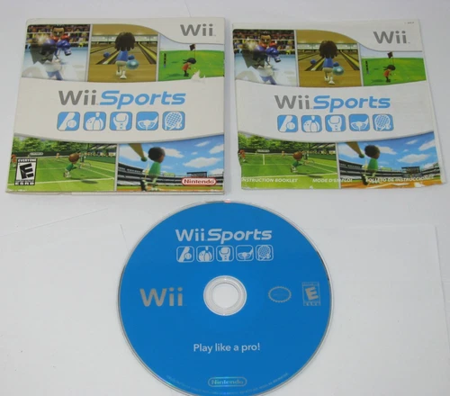 Wii Sports (Nintendo Wii) Tested & Working With Sleeve