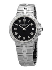 Raymond Weil 5580-ST-00208 Men's Parsifal Black Dial 41mm Watch MSRP 1725
