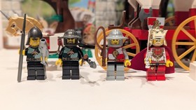 Lego  Castle Kingdoms King's Carriage Ambush 7188 Retired With Figures & Manual