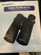 Aurosports 15x56 HD Binoculars Adults High Power Clear View Bird Hunting