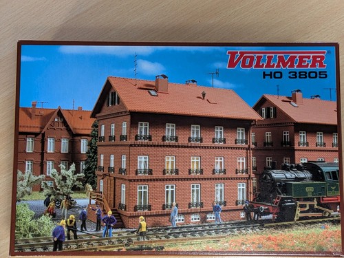 Vollmer H0 - 3805 construcción residencial ferroviario sin construir embalaje original | Condition: Neu