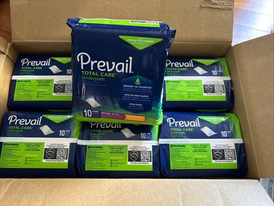 Prevail Total Care Underpad Super Absorbency Extra Large 30X30'' 110 ct