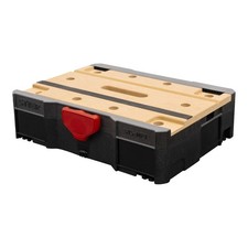 STIER Systainer T-LOC MFT BLACK-Edition 396x296x105mm Spanntisch Transportbox