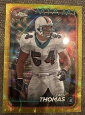 2024 Topps Chrome - Zach Thomas #109 Yellow Refractor /75