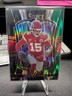 2025 Panini Select #107 Patrick Mahomes Premier Level Black & Green Shock Prizm