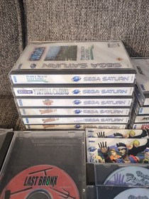 Sega Saturn Lot,Console,Games, Controllers