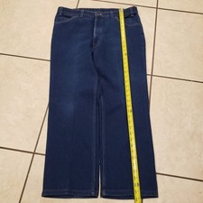 Vintage Levi's Jeans Skosh More Straight Stretch USA Made blue Size 38x30