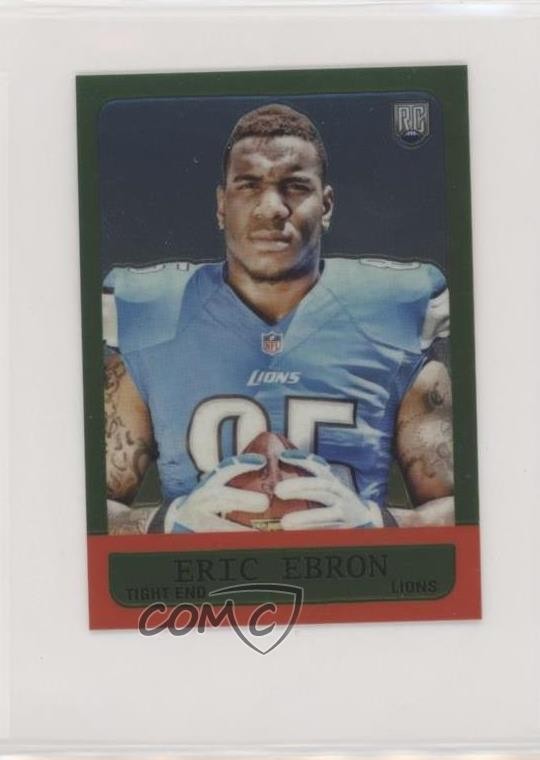 2014 Topps Chrome 1963 Design Minis Eric Ebron #27 Rookie RC w1s