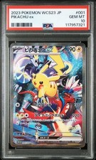 Pikachu Ex 001/030 Wcs23: 2023 World Championships Yokohama Deck