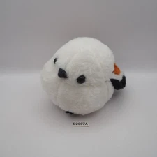 D2007A Fuka Fuka Shimaenaga Bird Amuse Plush 5" Hokkaido Toy Doll Japan