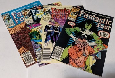 Fantastic Four # 269, 275, 282, 286 good condition