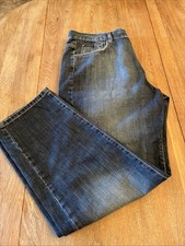 Calvin Klein Jeans Men 38x32 Easy Fit Blue Denim CK