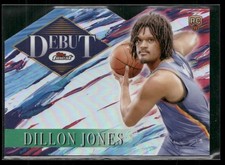 Dillon Jones 2024-25 Finest Debut Refractor Rookie Oklahoma City Thunder #D-24