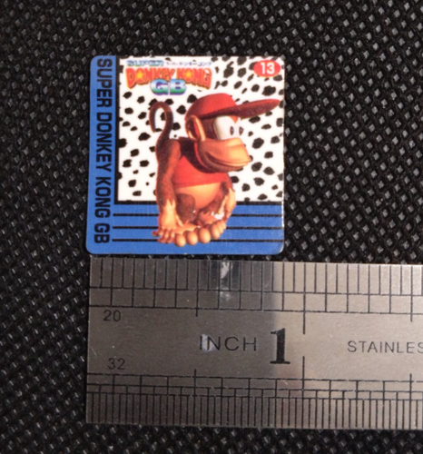 Diddy Kong Super Donkey Kong Game Boy card Nintendo rare Japan #13 - Picture 2 of 3
