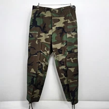 Propper Military Combat Hot Weather Woodland Camo Cargo Pants Medium Regular