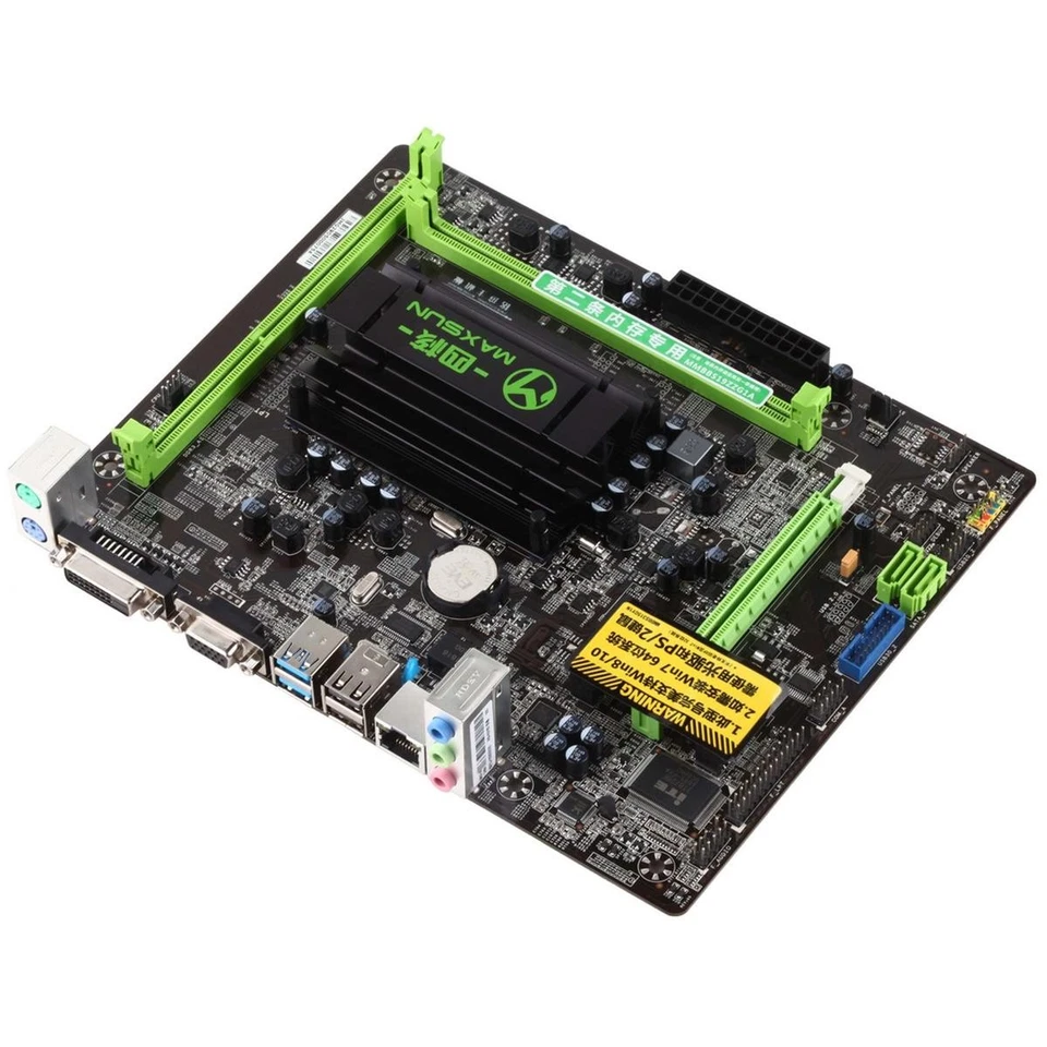 Motherboard With Processor Integrated 1,60ghz Max 2,24ghz Micro-Atx 2 X Ddr3_ - Image 2 of 4