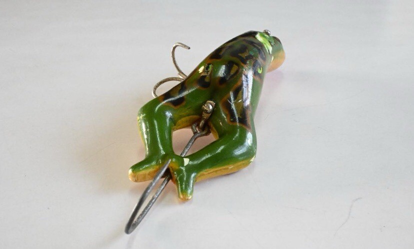 Heddon Luny Frog old Lure Ship From Japan - Image 3
