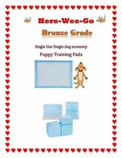 17x24" Light Puppy Training Pads for Mini's 3-Layers Cheap Less Than 13 per pad