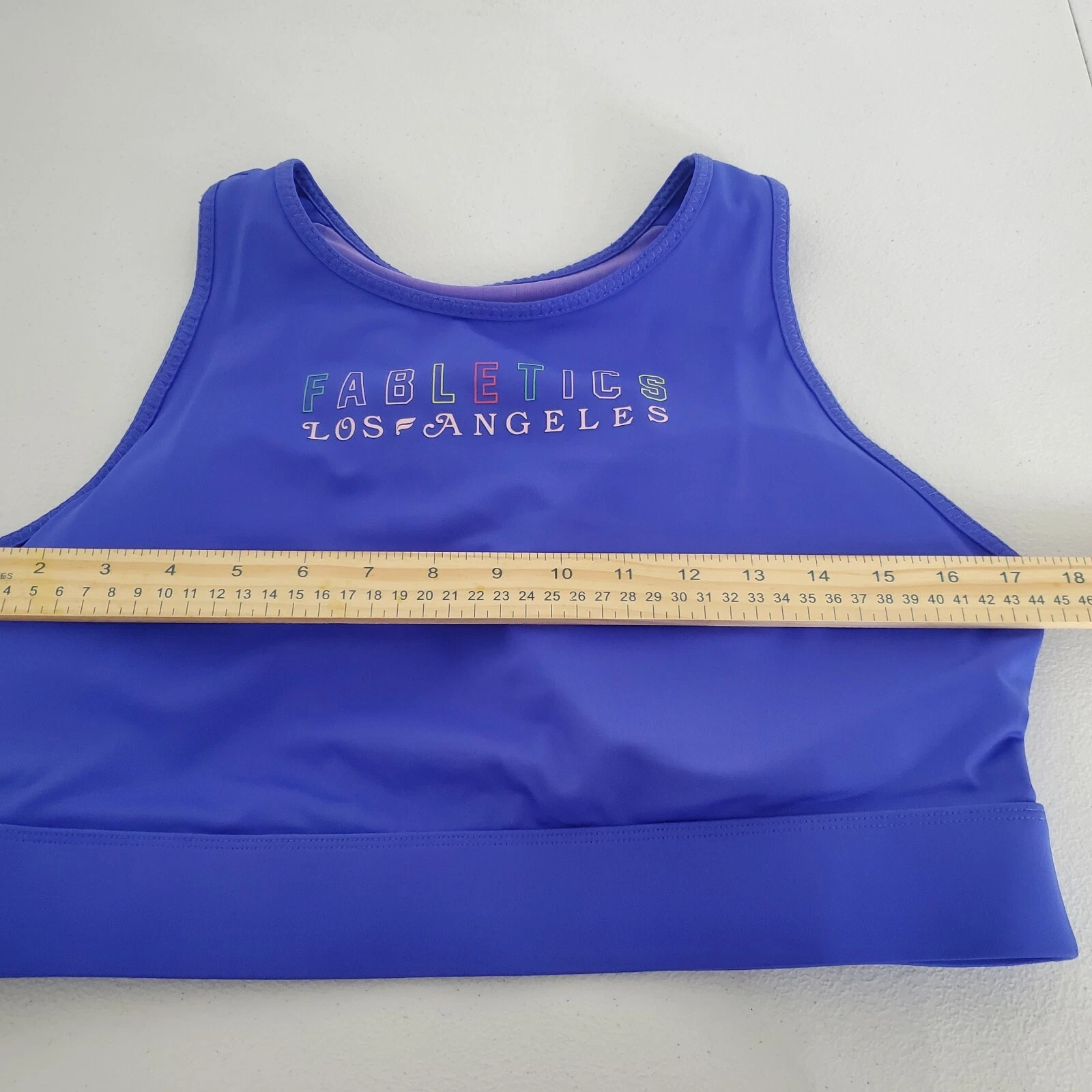 fabletics trinity high impact padded active gym tank-bra