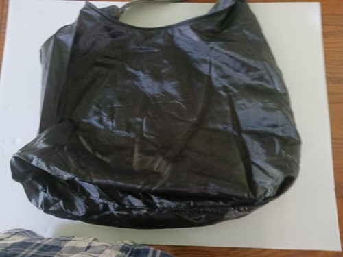 Borsa a tracolla Robin Ruth in tela con cerniera.Tema NYC con tasca con cerniera nella fodera - Foto 10 di 10