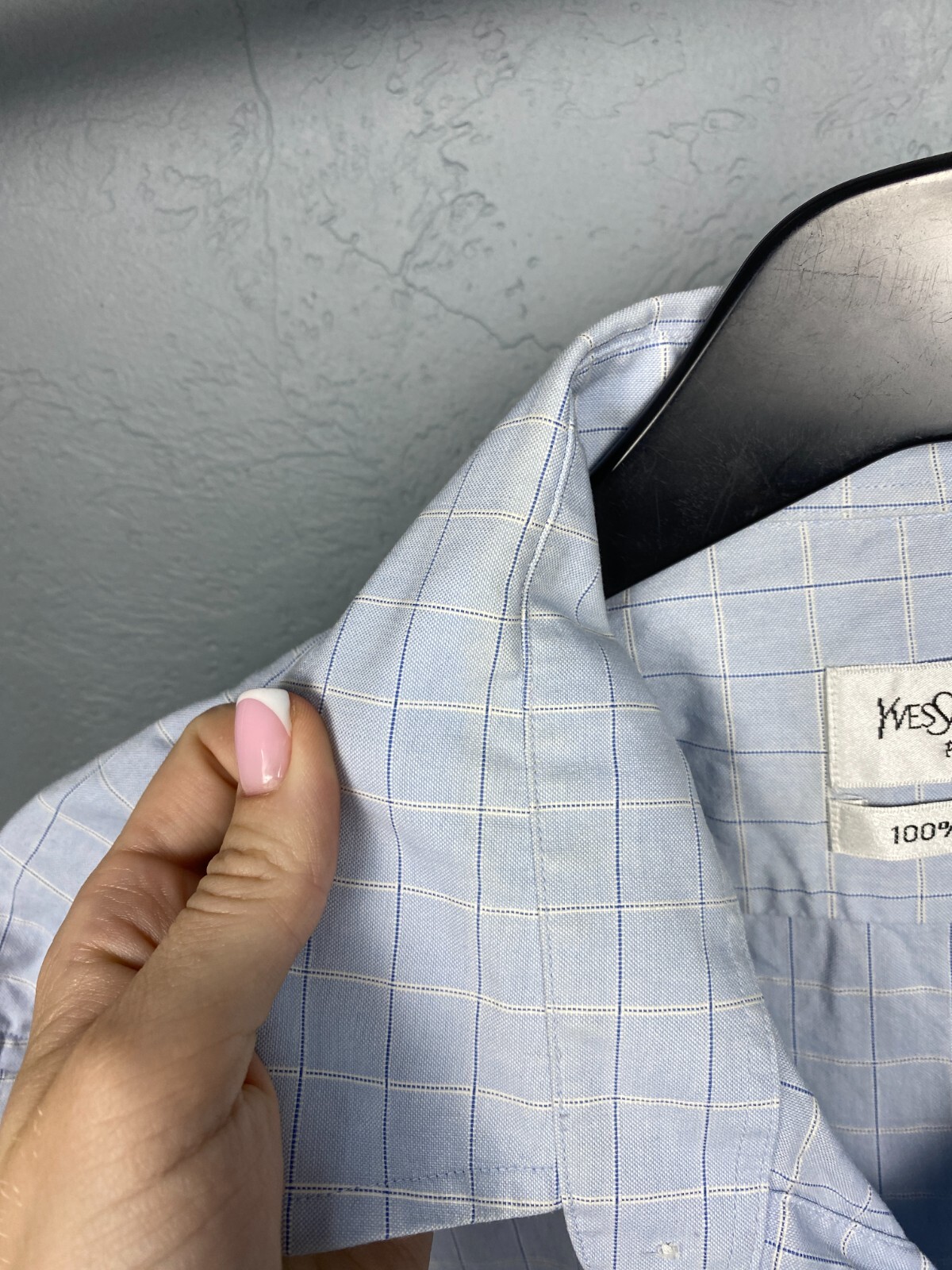 Camicia uomo manica corta Yves Saint Laurent YSL taglia XL