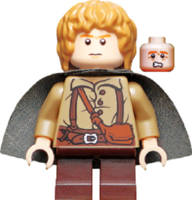 Genuine LEGO Hobbit & The Lord of the Rings SAMWISE GAMGEE Minifig lor004 *NEW*
