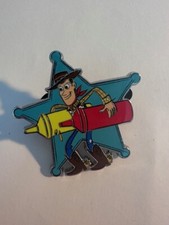 Pixar Toy Story Sheriff Badge Woody Mustard And Ketchup Disney Pin D9