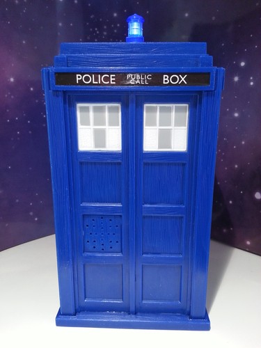 12th Doctor Who Electronic TARDIS Light & Sound Effects Police Money Box - Picture 5 of 10
