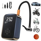 Cordless Car Tyre Inflator Digital USB Rechargeable Tire Air Compressor Pump UK