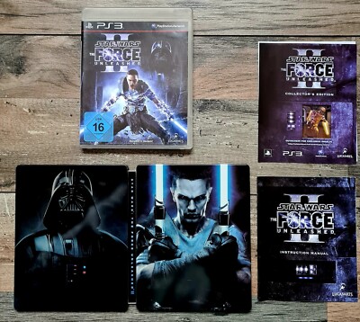 Star Wars: The Force Unleashed II Limited Collectors Steelbook Edition PS3 