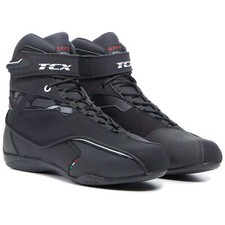 TCX Zeta WP schwarz Motorradschuhe wasserdicht CE mit Protektoren Gr 43