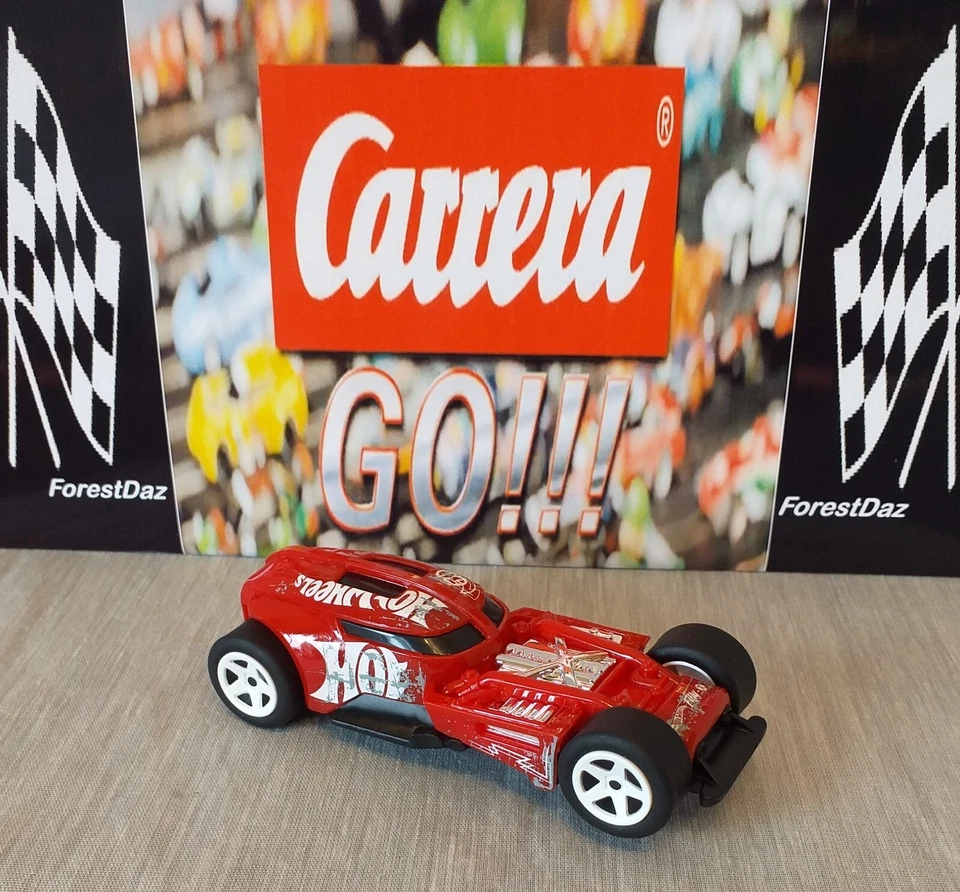 Carrera Go HW50 Concept Hot Wheels Car Red 1:43 Slot Racing System Brand NEW