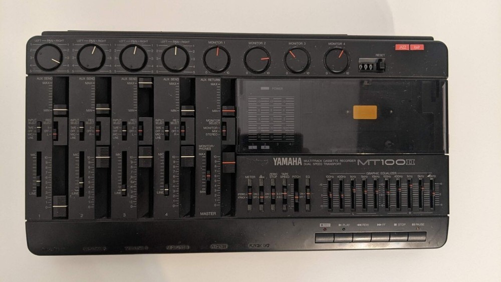 Yamaha MT100 II Multitrack Cassette Recorder for Professional Studio Recording