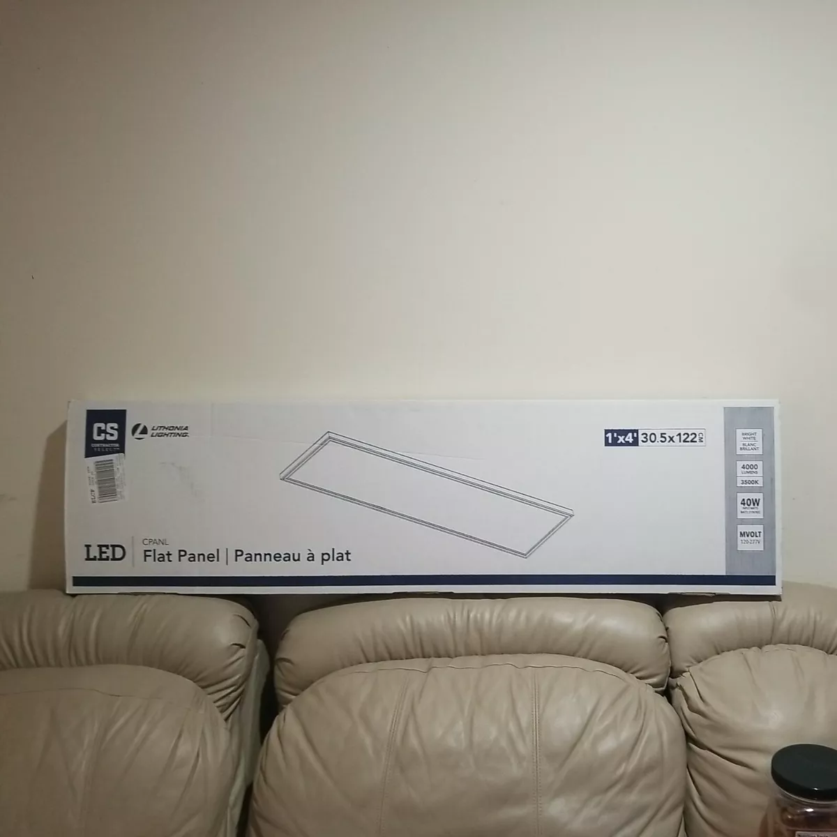 Lithonia on sale led panel