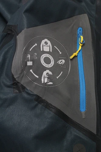 Pyua Recco Climaloop Jacket Men Ski Jacket Large Pockets Zipper - Picture 13 of 15