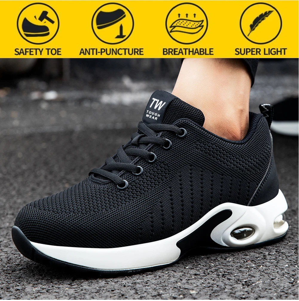 Steel top shop cap trainers