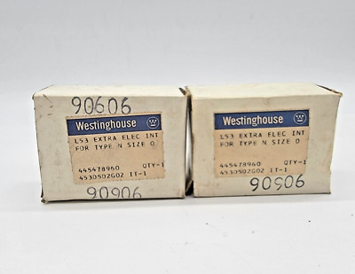 Westinghouse L53-4-5 Electrical Interlock Lot of 2
