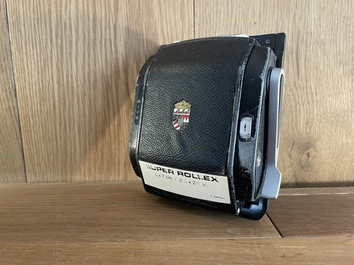 *Exc+4* Linhof Super Rollex 6x7 / 2¼x2¾ in. 120 Film Back for 4x5 Camera
