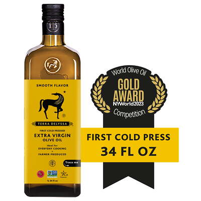 Extra Virgin Olive Oil, 34 Fl Oz Glass