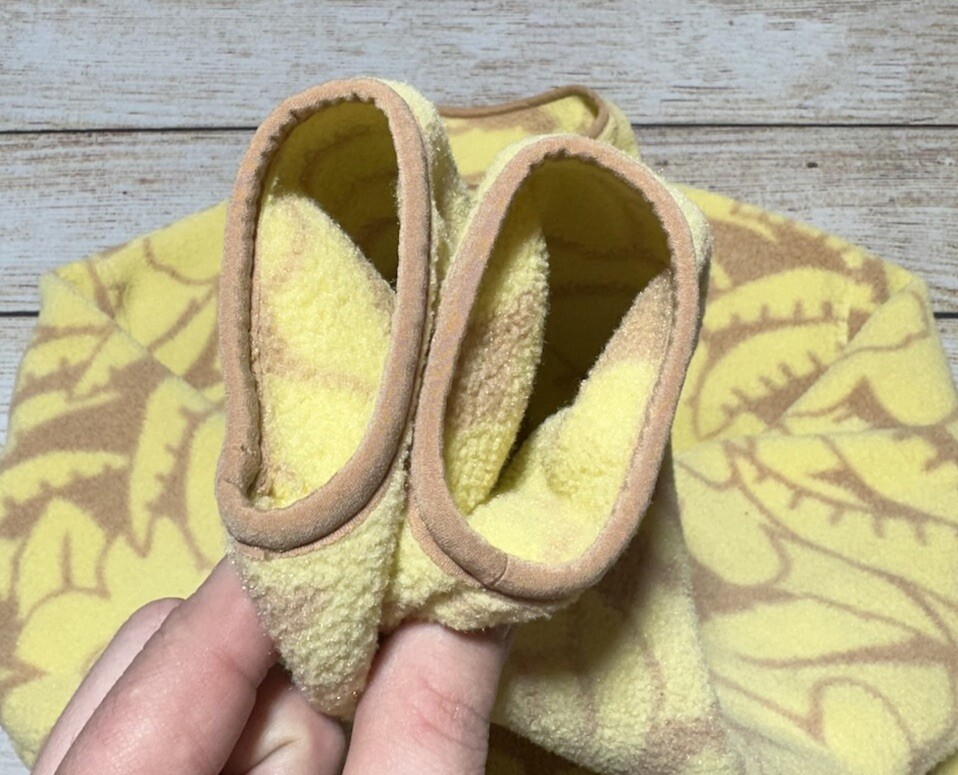 Patagonia Synchilla Snap-T Fleece Pullover Rare Yellow Flower Size