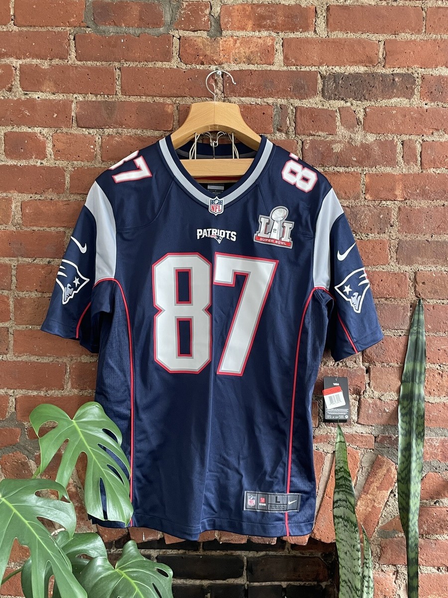 NWT Nike NFL New England Patriots Rob Gronkowski Super Bowl