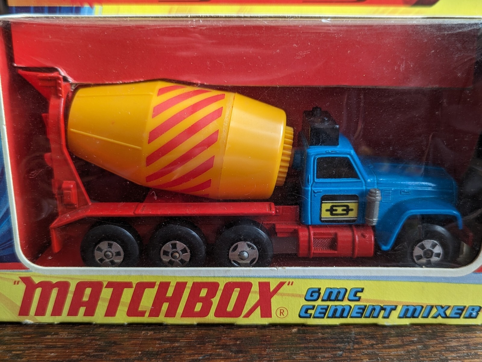 Matchbox Super Kings GMC Cement Mixer K6. Original Excellent & Boxed