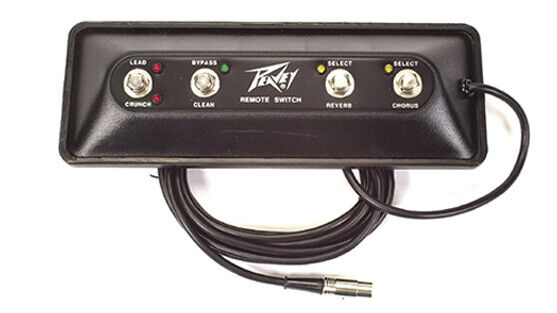 Peavey STEREO CHORUS212 FOOTSWITCH 7-Pin Din Plug With 14 Peavey STEREO CHORUS212 FOOTSWITCH 7-Pin Din Plug With 14