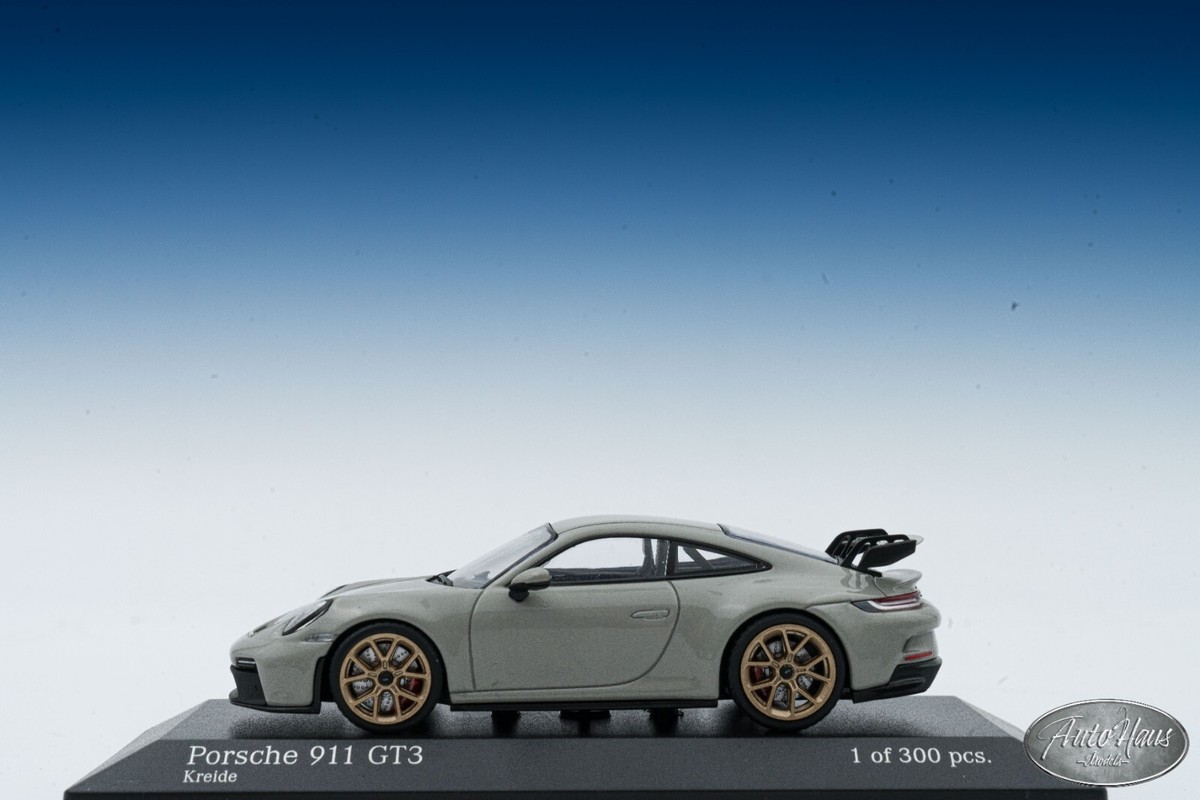 1/43 Minichamps 2021 Porsche 911 (992) GT3 Chalk Gray 🤝ALSO