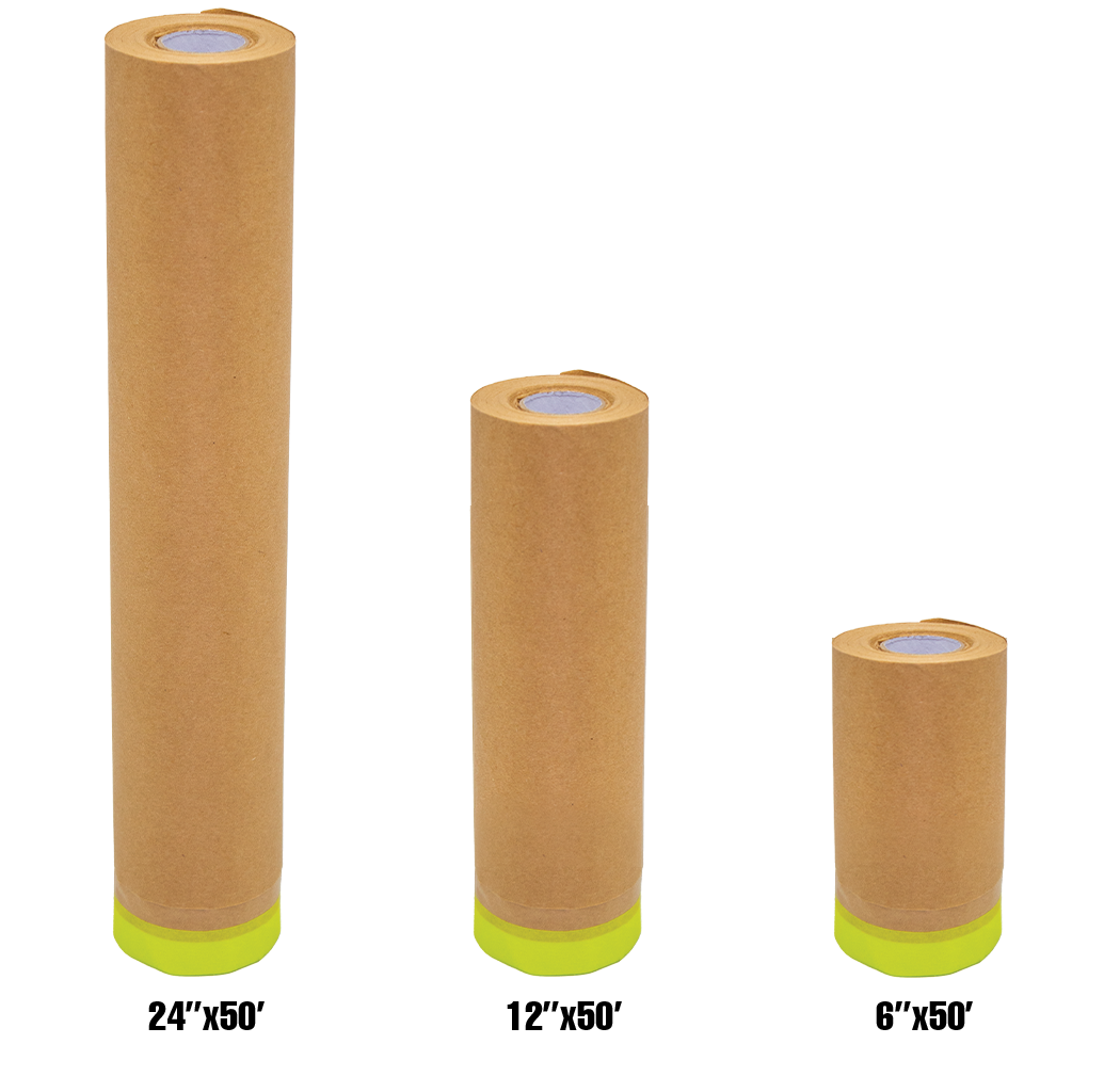 3 Pieces PreTaped Brown Masking Paper For Painting Tape And Drape EBay 3-pieces-pretaped-brown-masking-paper-for-painting-tape-and-drape-ebay