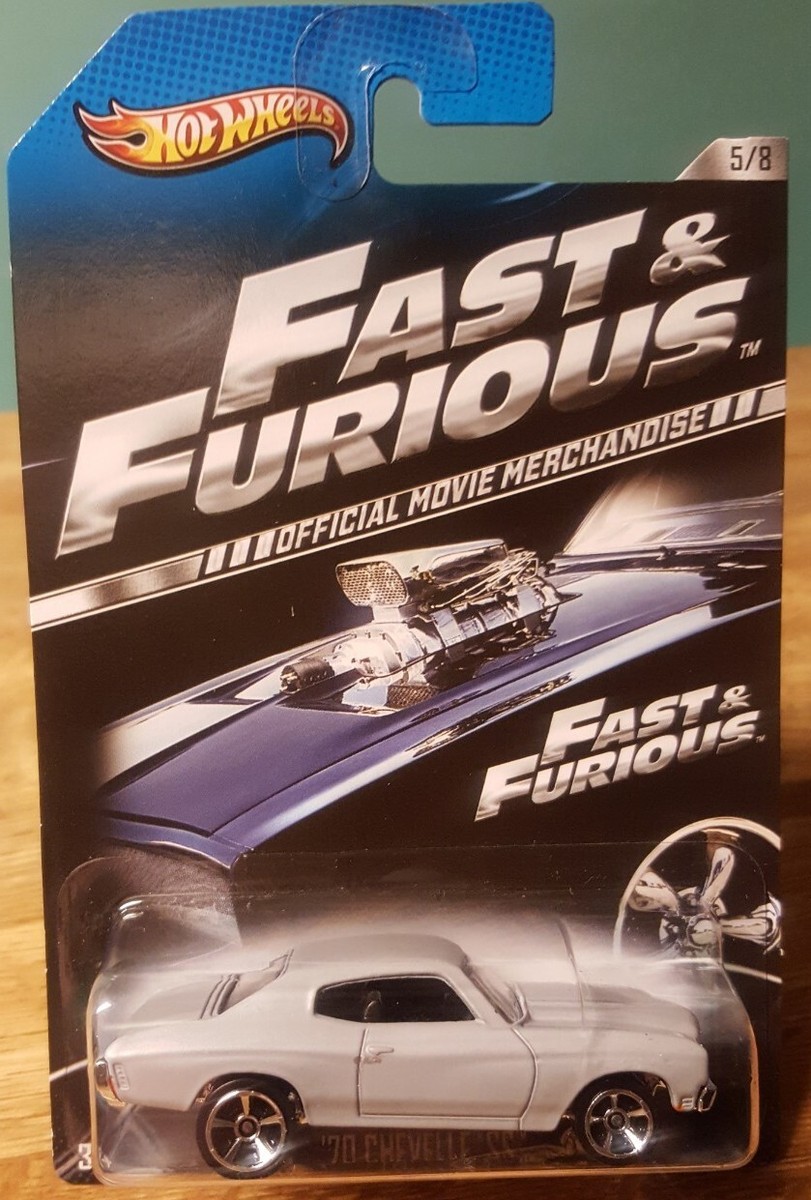 Hot Wheels 2012 Fast & Furious '70 Chevelle SS 1:64 Scale
