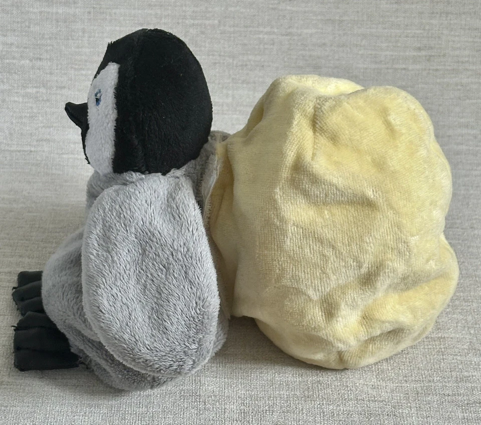 Happy Feet Mumble Soft Toy Penguin Reversible Egg 6” Persil Promotional Plush - Image 4 of 4