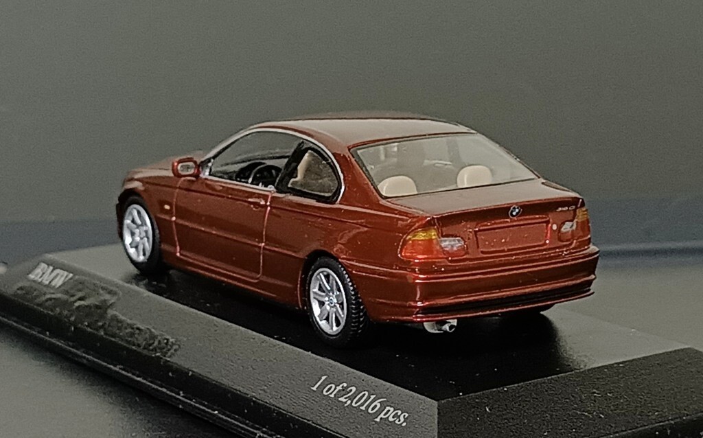 1/43 BMW 328CI Coupé (E46) 1999 red Minichamps | eBay